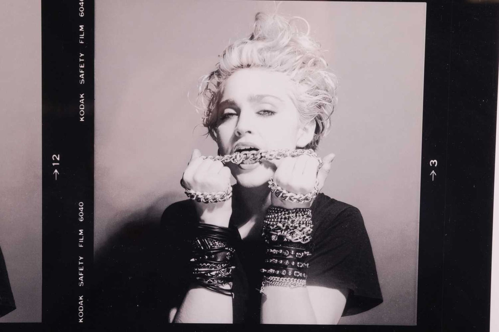 Gary Heery (Australian, 20th and 21st Century), Proof Shots of Madonna (1983), signed in pen (lower  - Image 9 of 14