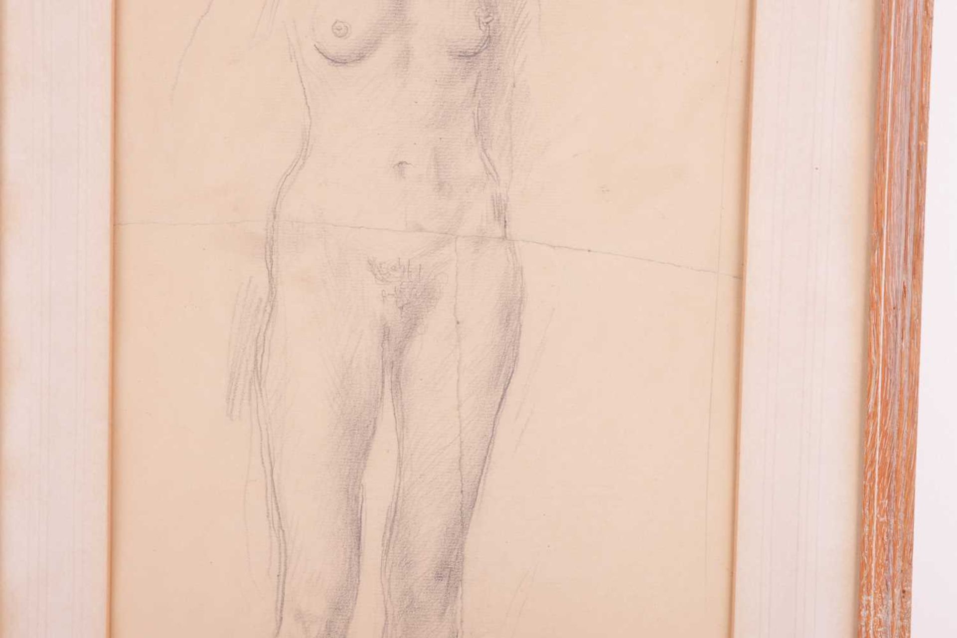 Augustus John (1878 - 1961), Study of a standing female nude, signed 'John' (lower right), pencil on - Bild 4 aus 13
