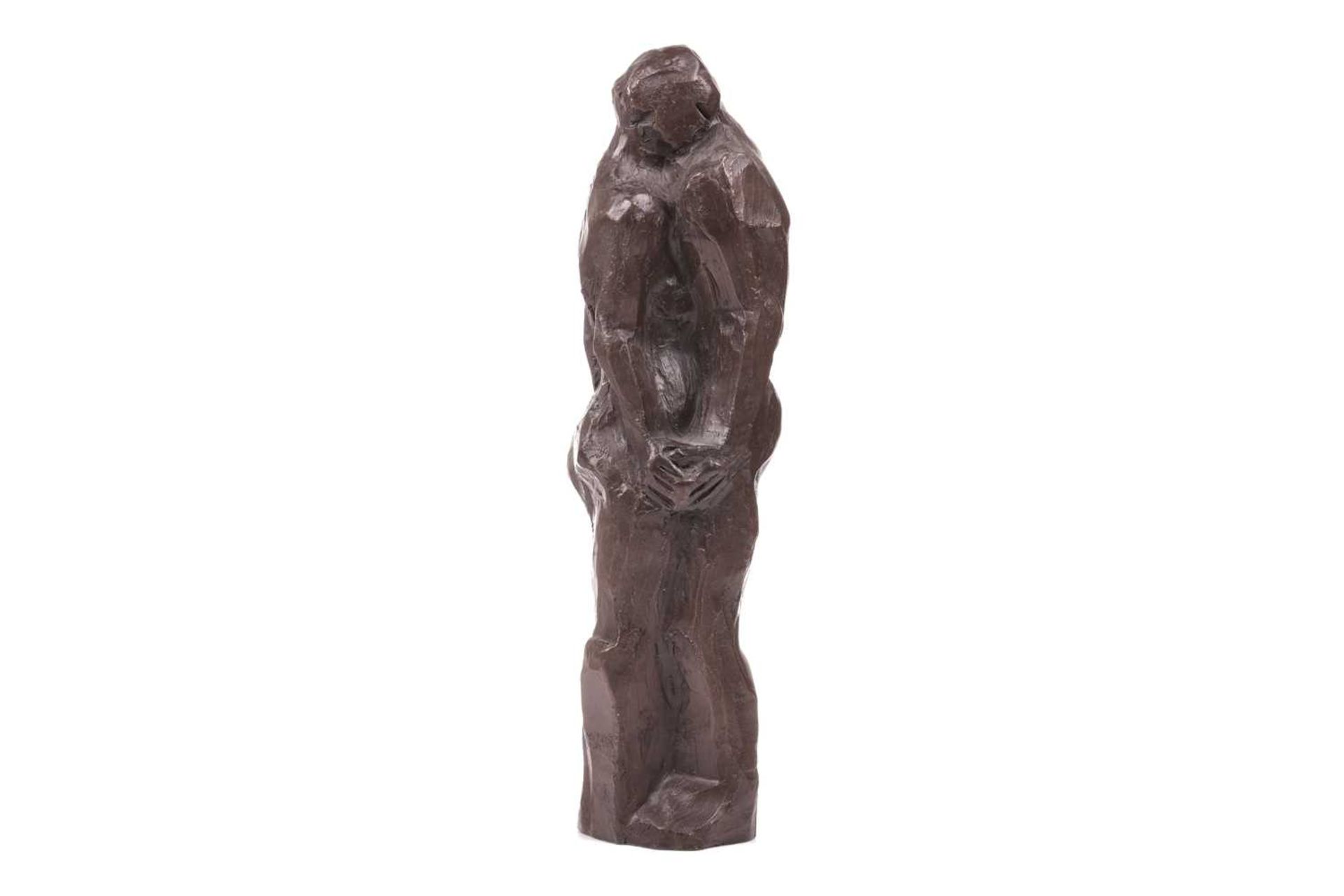 Greta Berlin (b.1942) British, 'Embrace of Reconciliation', a bronzed composite figure of a couple, 
