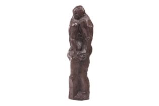 Greta Berlin (b.1942) British, 'Embrace of Reconciliation', a bronzed composite figure of a