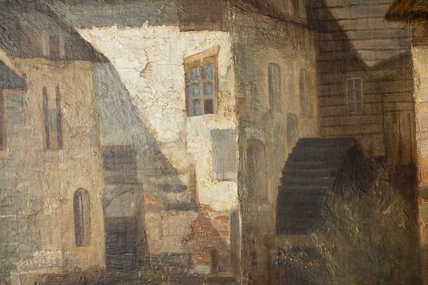 James Baker Pyne (1800-1870), Arundel Mill, signed 'J.B. Pyne' (lower left), oil on canvas, 92.5 x 1 - Image 3 of 25
