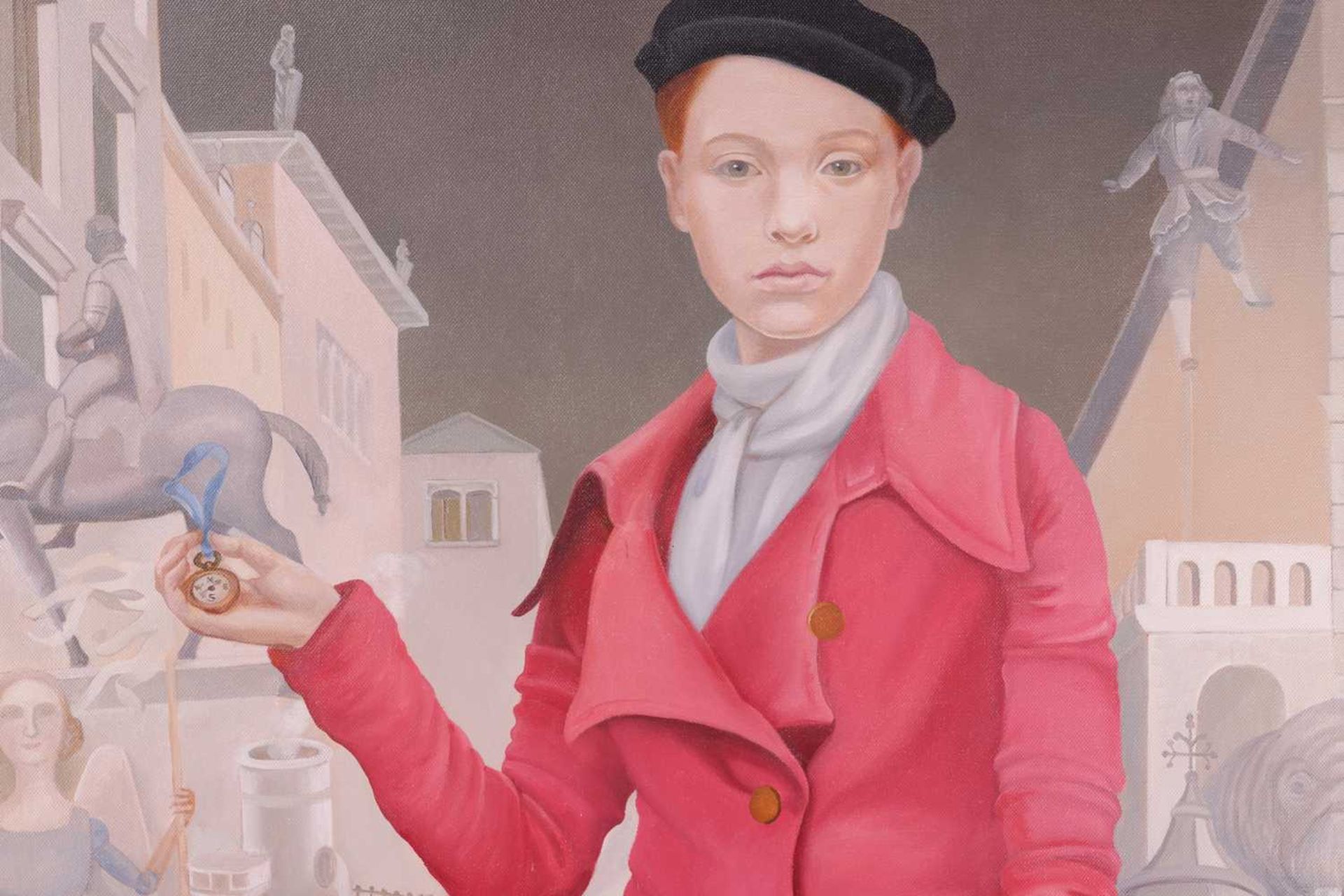 Lizzie Riches (b. 1950), 'Heir to the City' (2010/11), signed 'Lizzie Riches' (lower centre), labell - Image 4 of 12