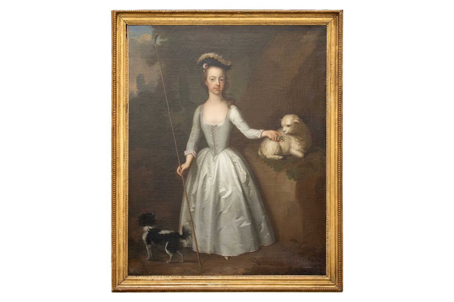 After Michael Dahl (1659-1743) Swedish/British, Portrait of Lady Margaret Cavendish-Harley (1715-178