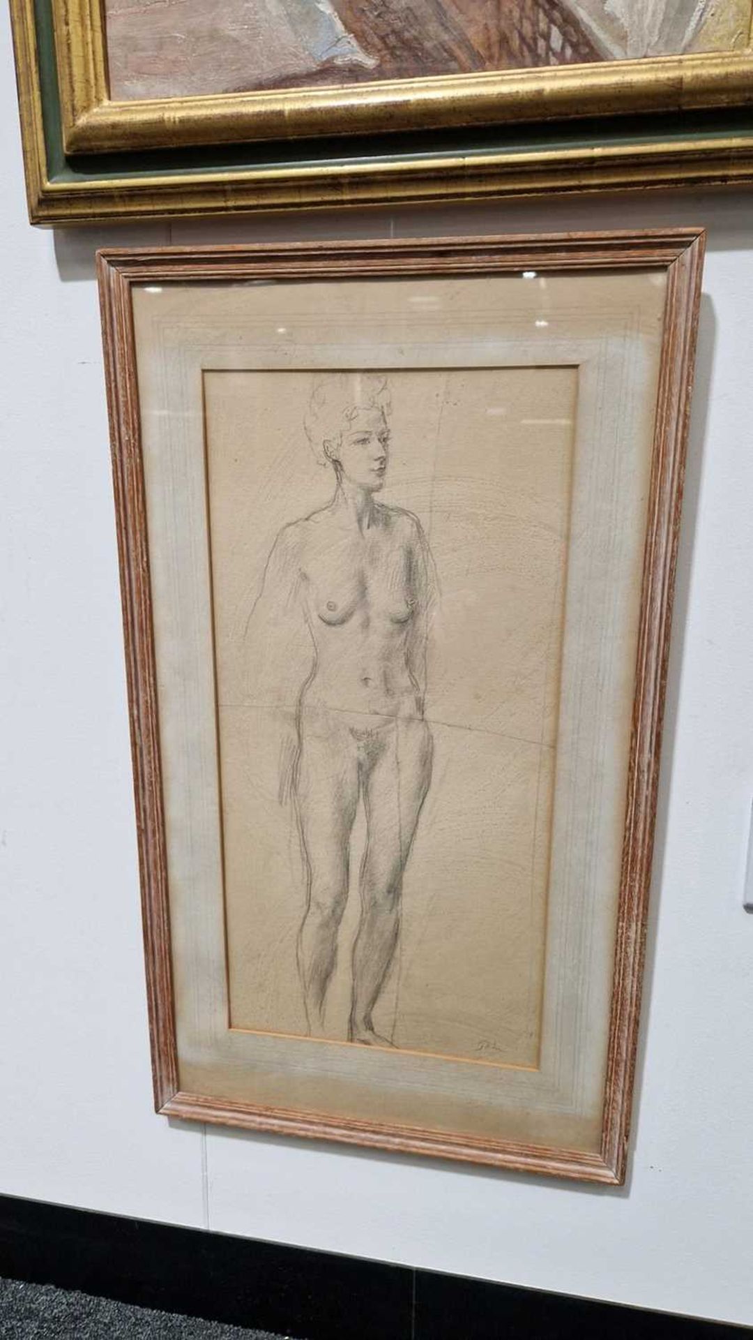Augustus John (1878 - 1961), Study of a standing female nude, signed 'John' (lower right), pencil on - Bild 9 aus 13