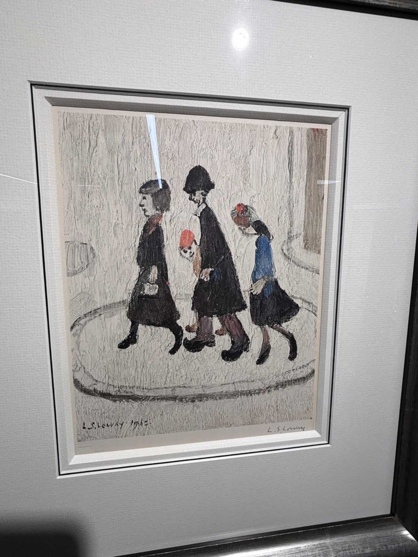 L.S. Lowry (1887 - 1976), The Family, signed in pencil (lower right) and with Fine Art Trade Guild b - Image 10 of 10