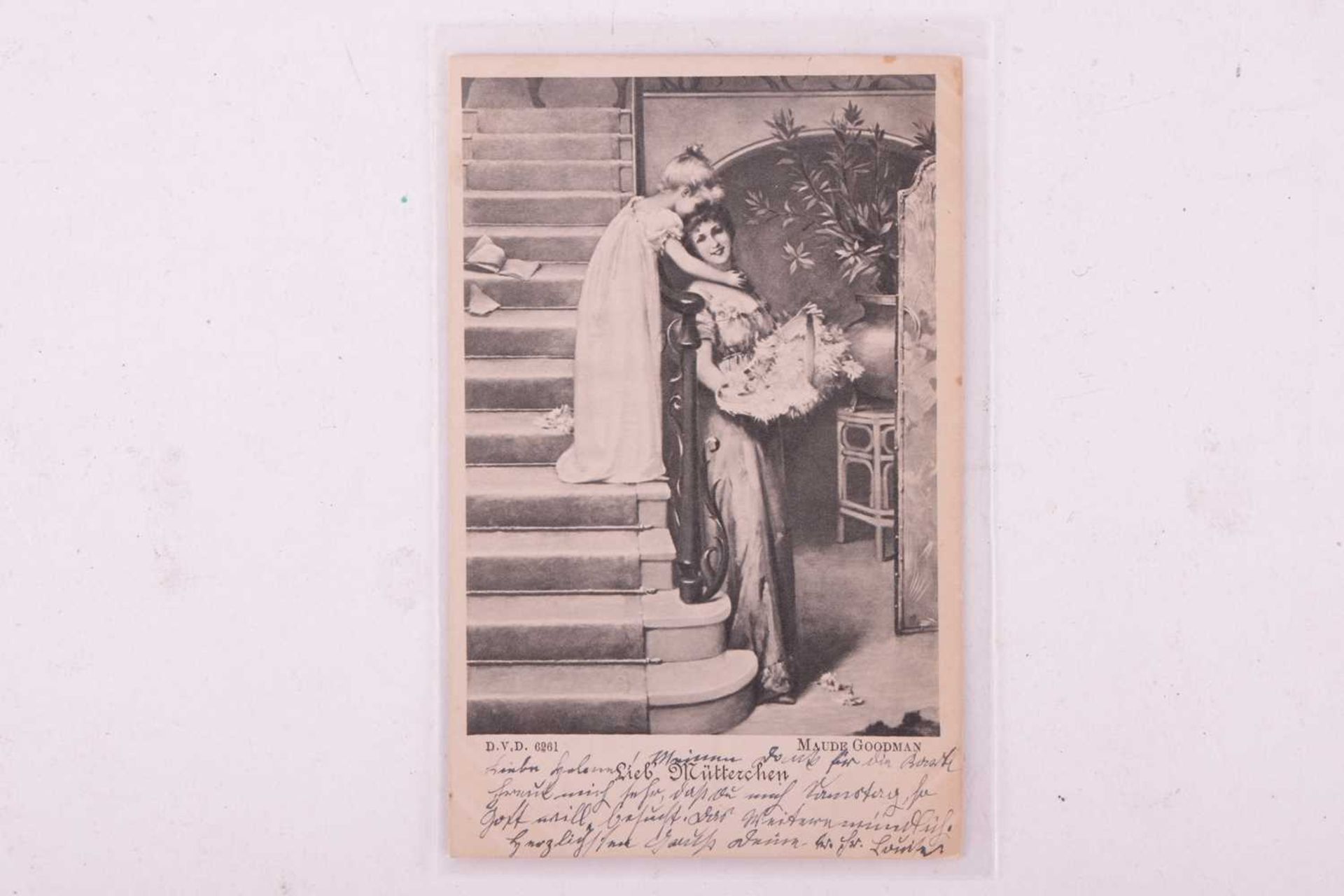 Maude Goodman (1853 - 1938), 'Taller Than Mother', signed and dated 'M. Goodman '92' (lower left), o - Bild 19 aus 23