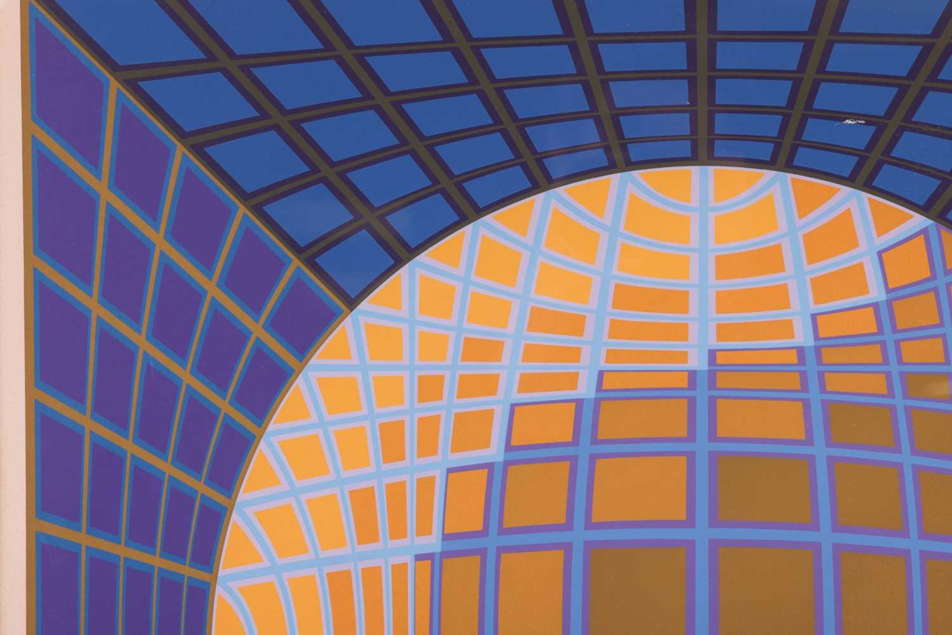 Victor Vasarely (Franco-Hungarian, 1906-1997), Dauve (1979), signed in pencil (lower right) numbered - Bild 3 aus 6