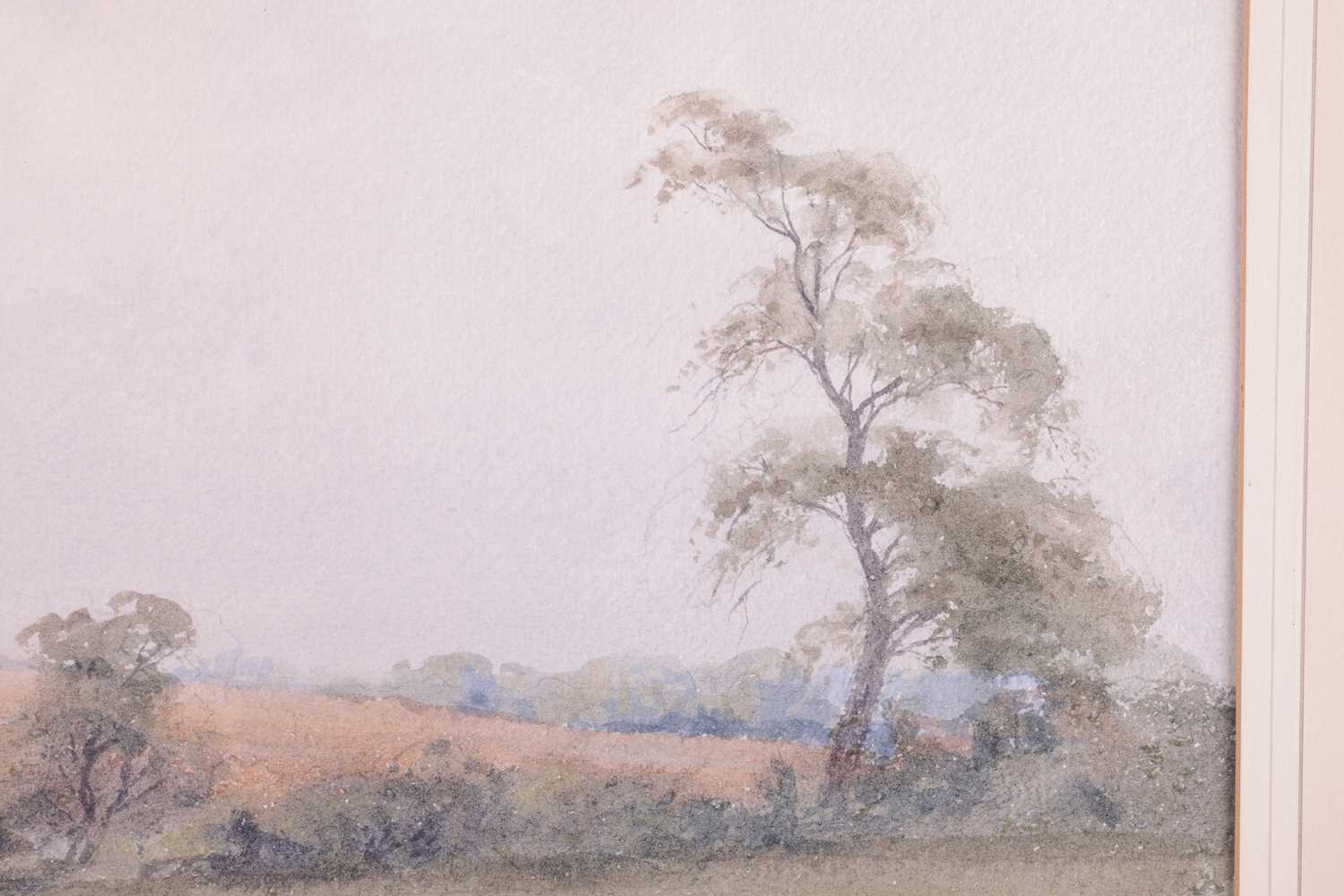 John Cyril Harrison (1898-1985), Partridge over marshlands, signed 'J. C. Harrison', watercolour, 33 - Image 5 of 8