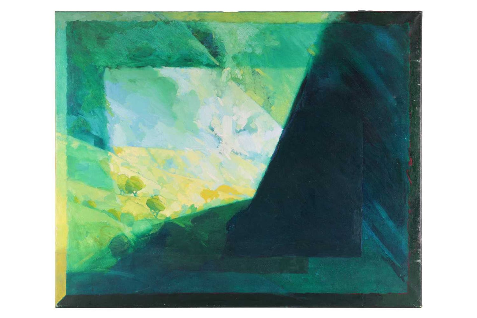 David Leverett (1938 - 2020), 'A Small eclipse of the earth' (1996-97), signed 'David Leverett' date