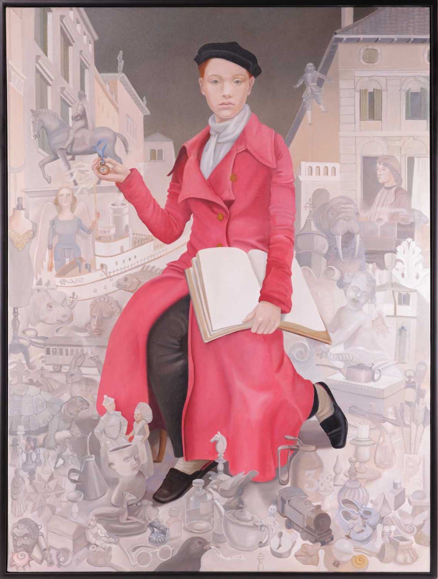 Lizzie Riches (b. 1950), 'Heir to the City' (2010/11), signed 'Lizzie Riches' (lower centre), labell - Image 2 of 12