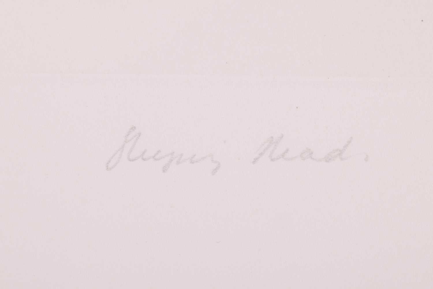 Modern British School, 20th century, 'Sleeping Head', indistinctly signed, and numbered in pencil, A - Image 3 of 8