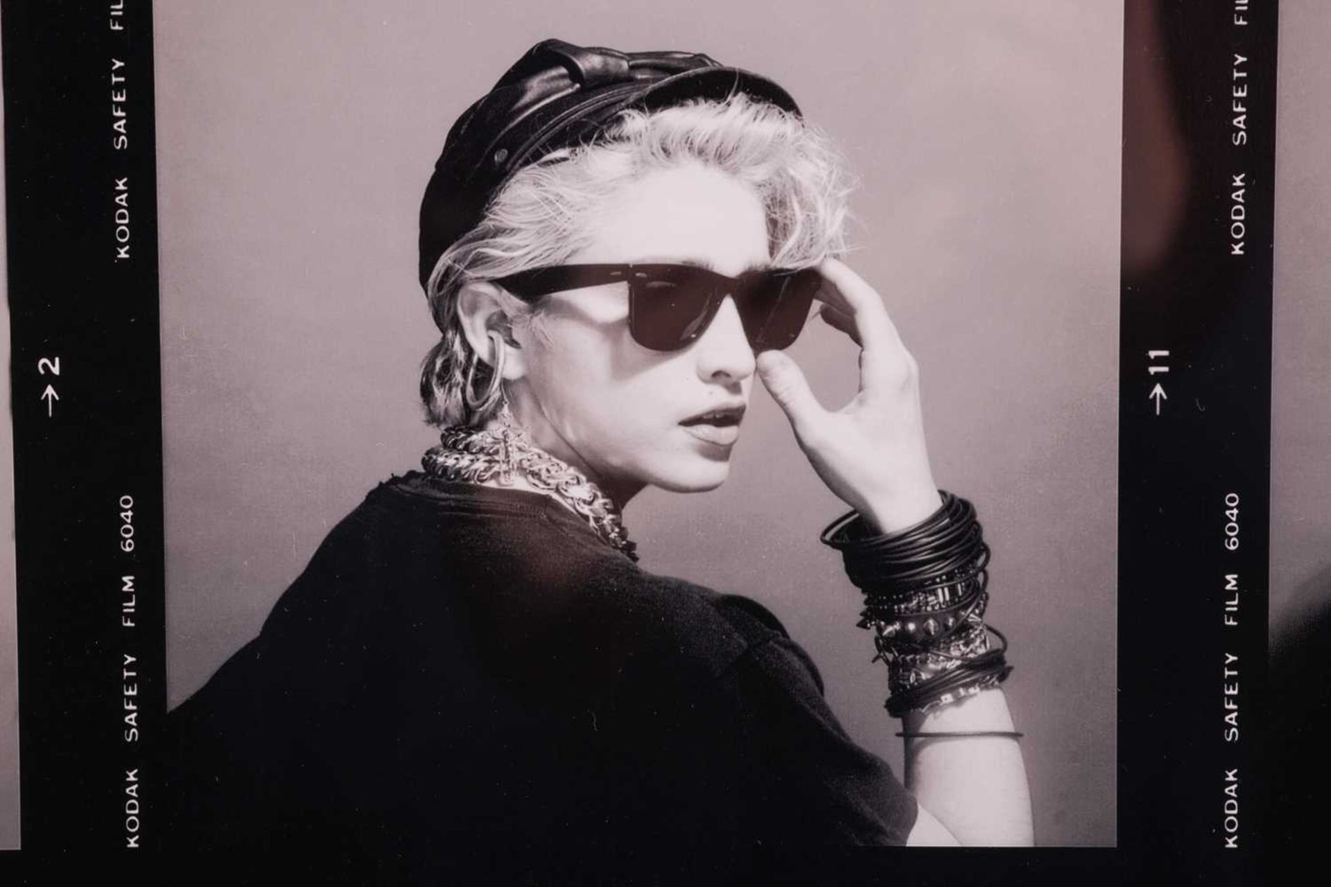 Gary Heery (Australian, 20th and 21st Century), Proof Shots of Madonna (1983), signed in pen (lower  - Image 8 of 14