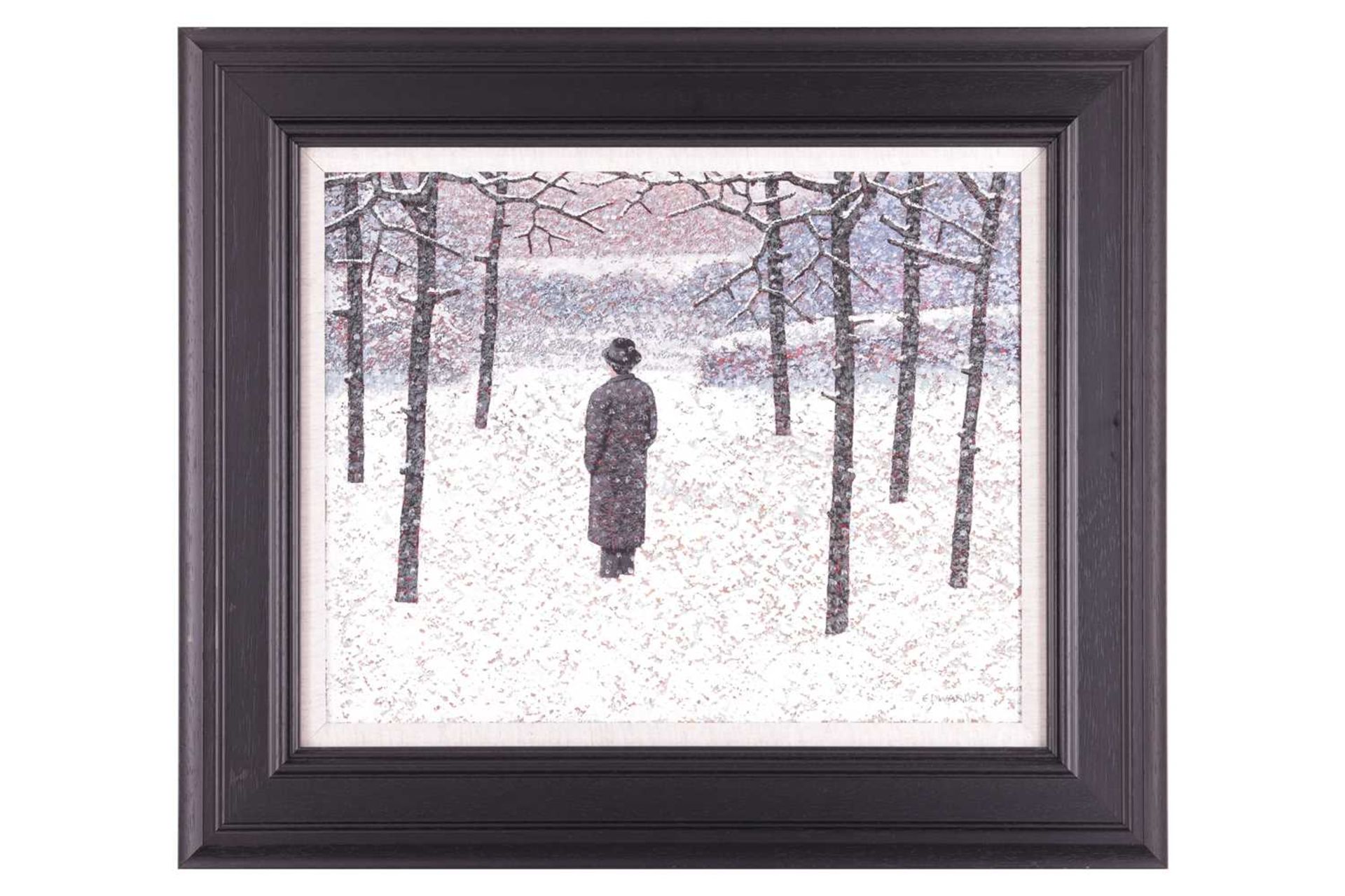 Mark Edwards (b.1951), 'Standing in the Ring', signed 'Edwards' (lower right), inscribed ''Standing 