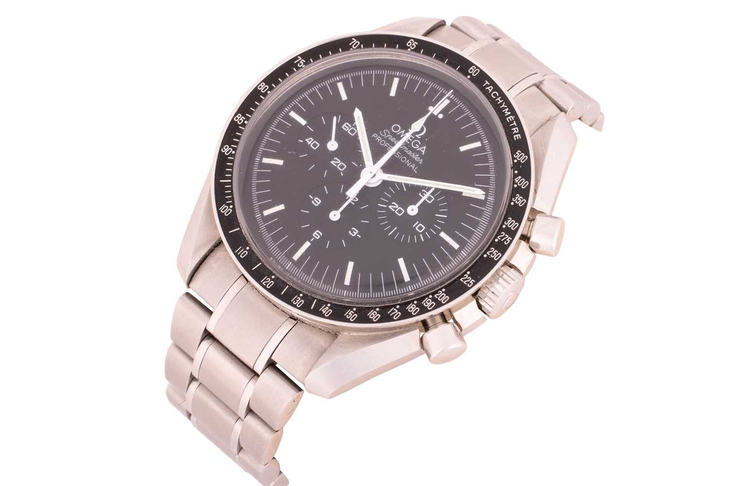 A 1985 Omega Speedmaster Professional Moon watch Ref: 145.0022 Model: 145.0022 Serial: 48339763 Year - Image 2 of 11