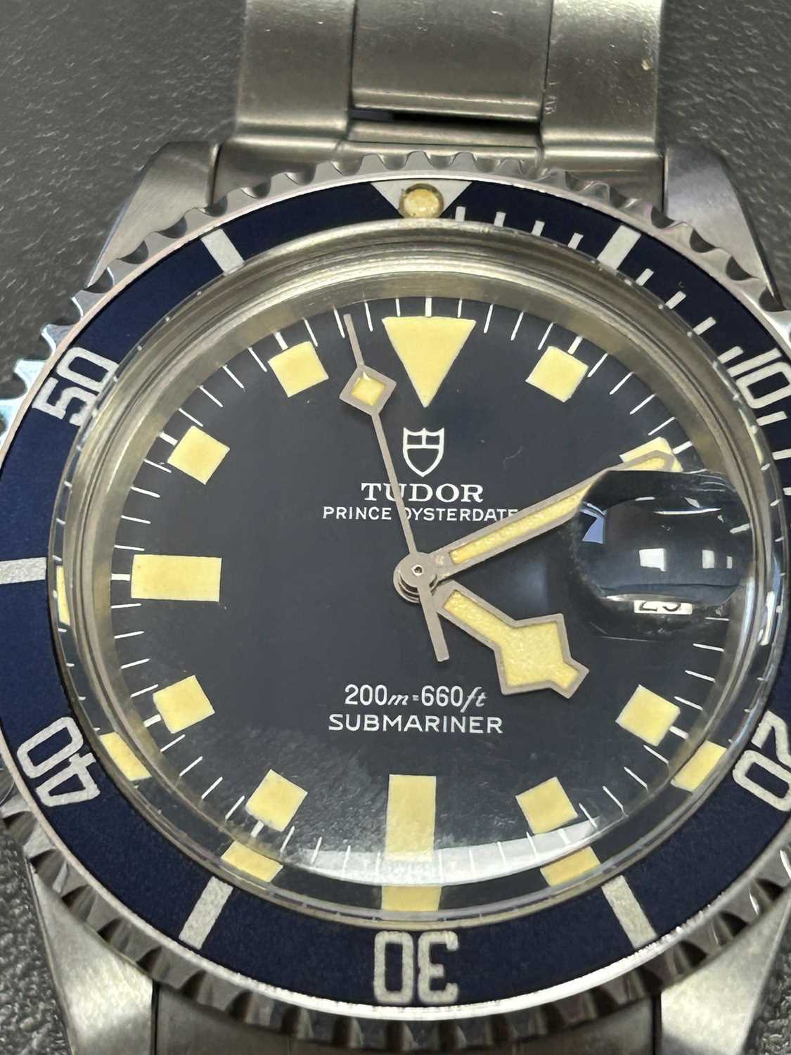 A Tudor Submariner "Snowflake" Prince Oyster Date from 1979 watch. Ref: 9411/0 Model: 9411/0 Serial: - Image 14 of 14