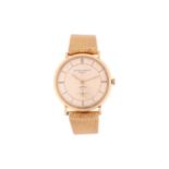A Baume &amp; Mercier Geneve 18ct gold dress watch. Model: 3568 Serial: 147653 Case Material: 18ct g