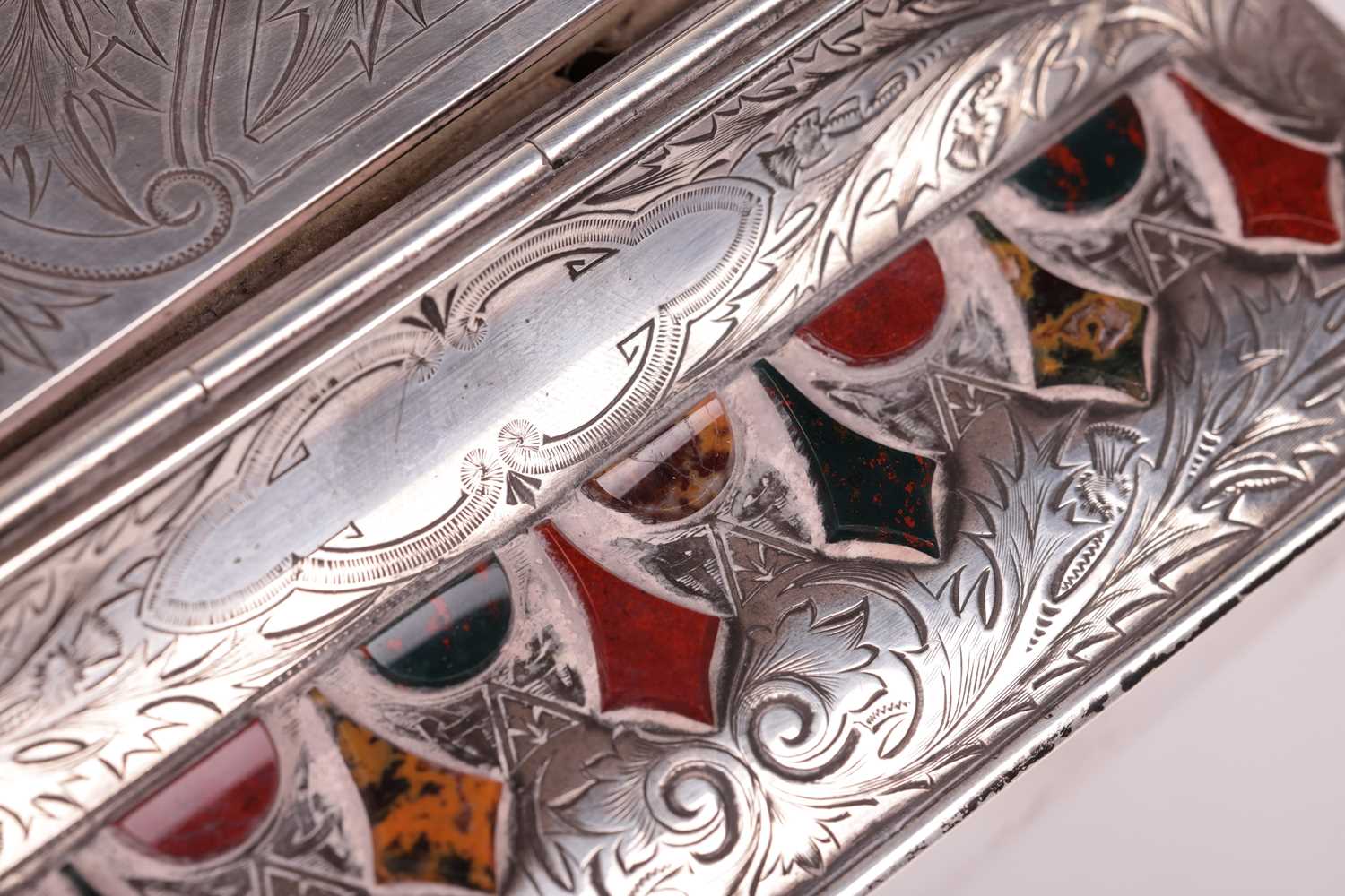 A late Victorian Scottish silver mounted jewellery box in the form of a grand piano. The lid and hin - Image 8 of 11