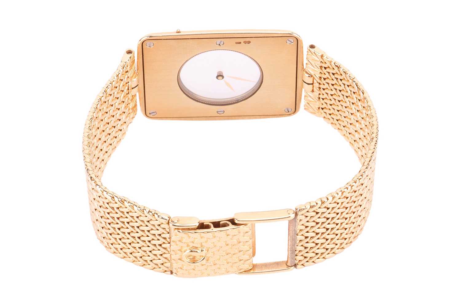 An Omega La Magique "The Phantom" 18ct gold diamond and sapphire set watch, a similar watch was worn - Bild 2 aus 8