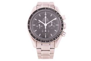 A 1985 Omega Speedmaster Professional Moon watch Ref: 145.0022 Model: 145.0022 Serial: 48339763