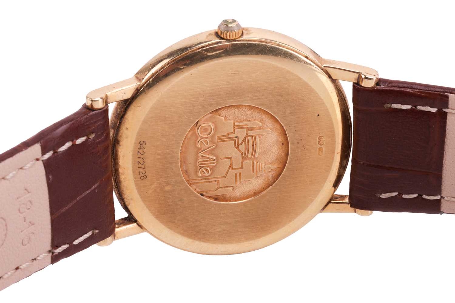 An Omega De Ville 18ct gold dress watch. Model: 196.2432 Serial: 54272728 Year: 1993 Case Material:  - Bild 2 aus 4