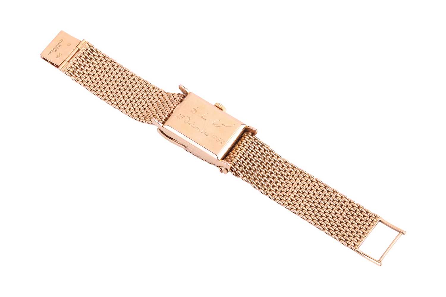 Patek Philippe - An astonishing Patek Philippe diamond set belt style dress watch in 18ct gold from  - Image 5 of 12