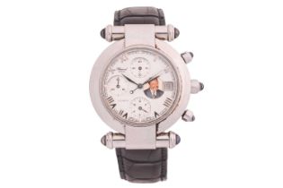 A Chopard Imperial Chronograph wristwatch. Model: 37/8209-33 Serial: 474093 Case Material: Steel