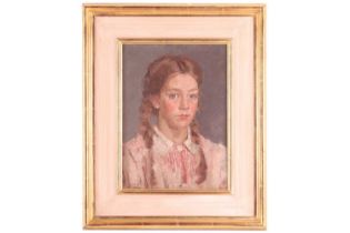 Allan Gwynne-Jones (1892 - 1982), Portrait of June Thornton, signed 'A. Gwynne Jones' (lower