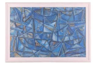 William Black (20th Century, St Ives School), 'Sea Breeze', titled (lower left) and signed '