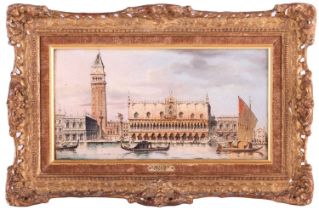 Antonietta Brandeis (Czech/Italian, 1849 - 1910), Doge's Palace and St Mark's Square, Venice,