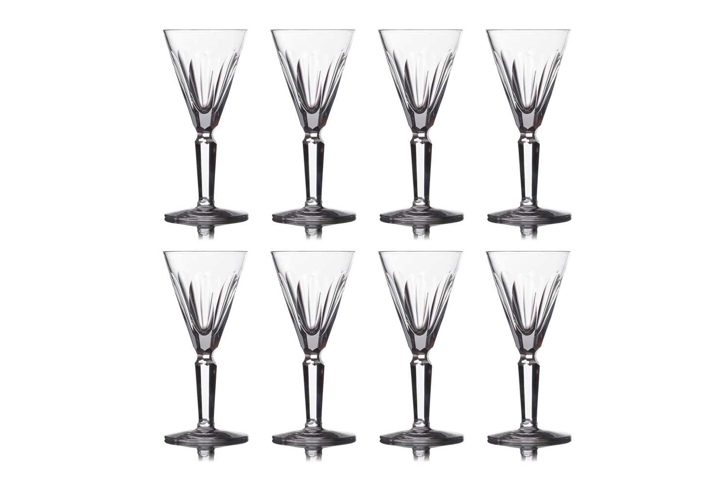 A set of Waterford Sheila pattern drinking glasses, comprising twelve Hock glasses (19 cm high), eig - Image 4 of 8