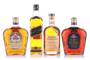 1 bottle of Monkey Shoulder Blended Malt Scotch Whisky Batch 27, 40%, 70cl with Harrods presentation