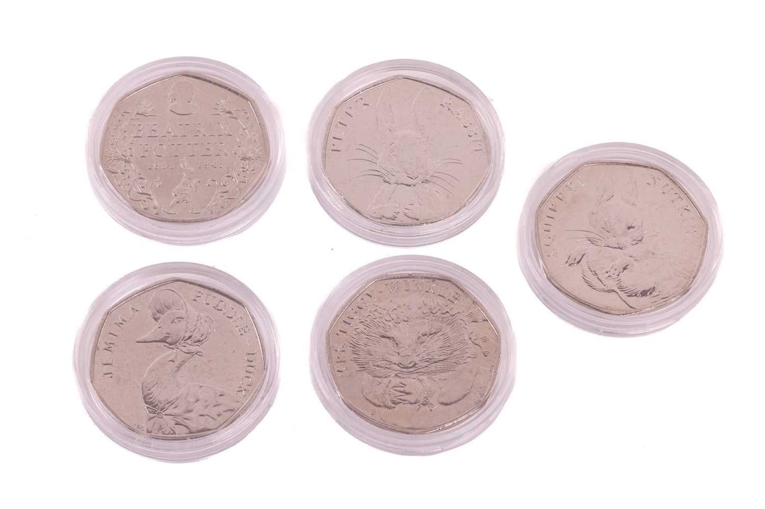 Royal Mint, Celebrating Beatrix Potter And Her Little Tales, a collection of sixteen brilliant uncir - Image 4 of 4