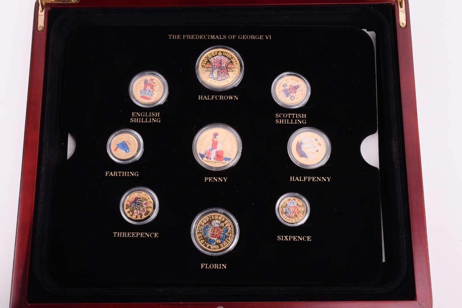 A large coin collection; including a reproduction George III half guinea token and two reproduction  - Image 9 of 11