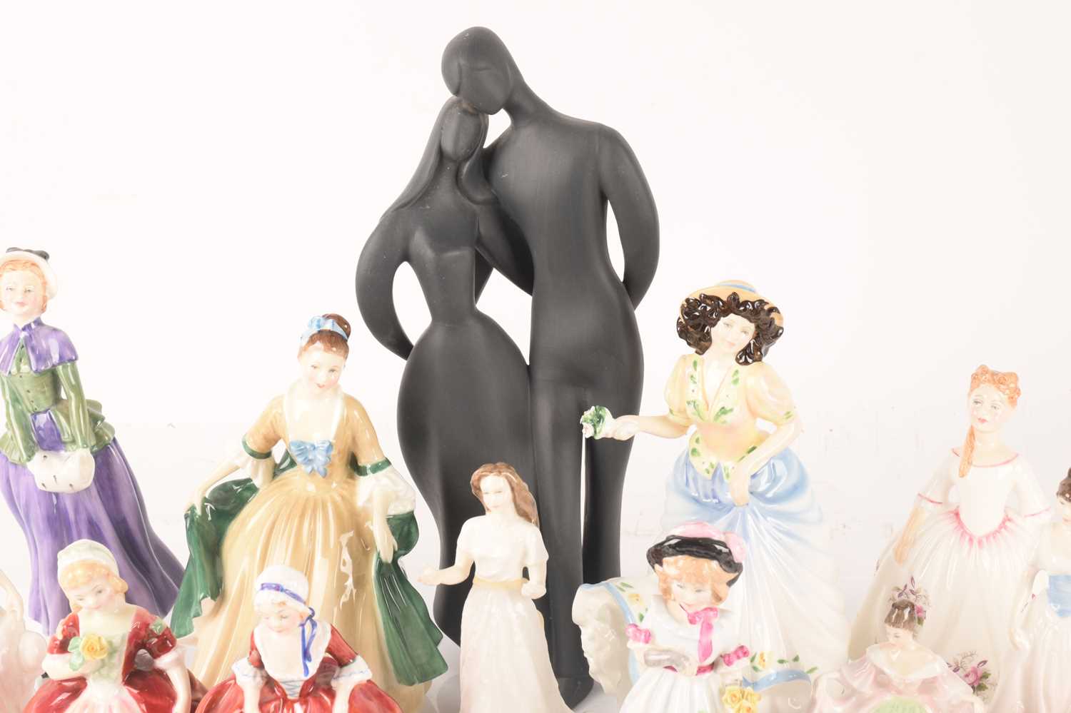 A large collection of Royal Doulton 'Pretty Ladies' comprising Lovers, Elegance, Emily, Valerie, Lav - Image 3 of 32