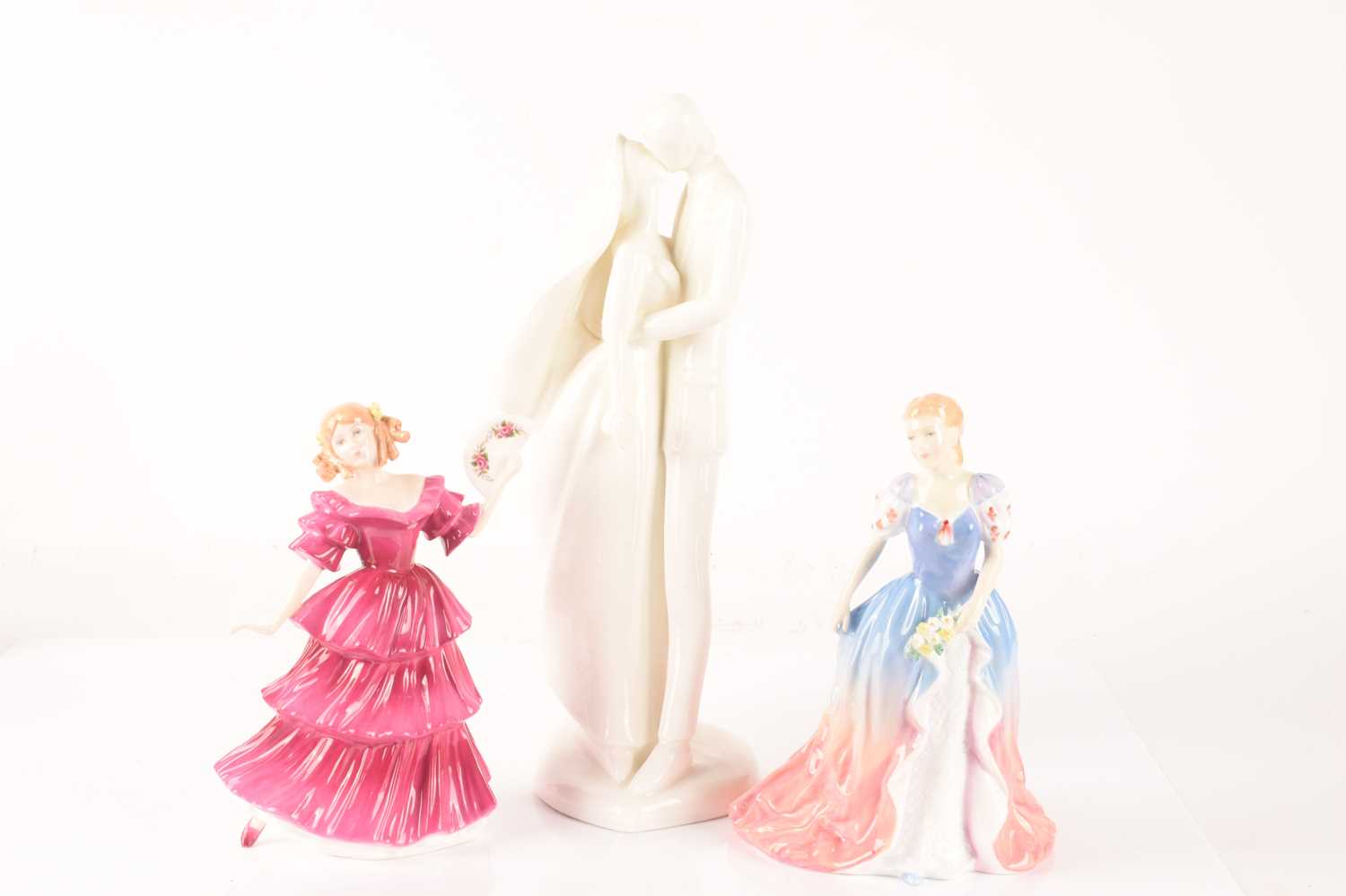 A collection of Royal Doulton 'Pretty Ladies' comprising, Wedding Day, Megan, Pamela, Jennifer, Fair - Image 7 of 30