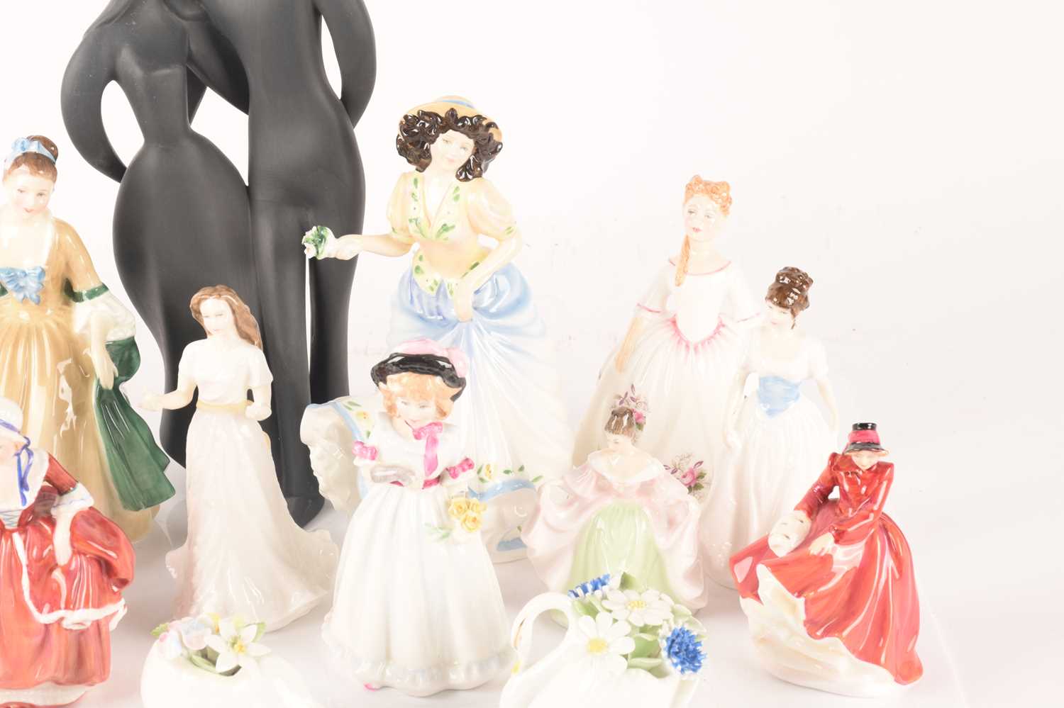 A large collection of Royal Doulton 'Pretty Ladies' comprising Lovers, Elegance, Emily, Valerie, Lav - Image 5 of 32