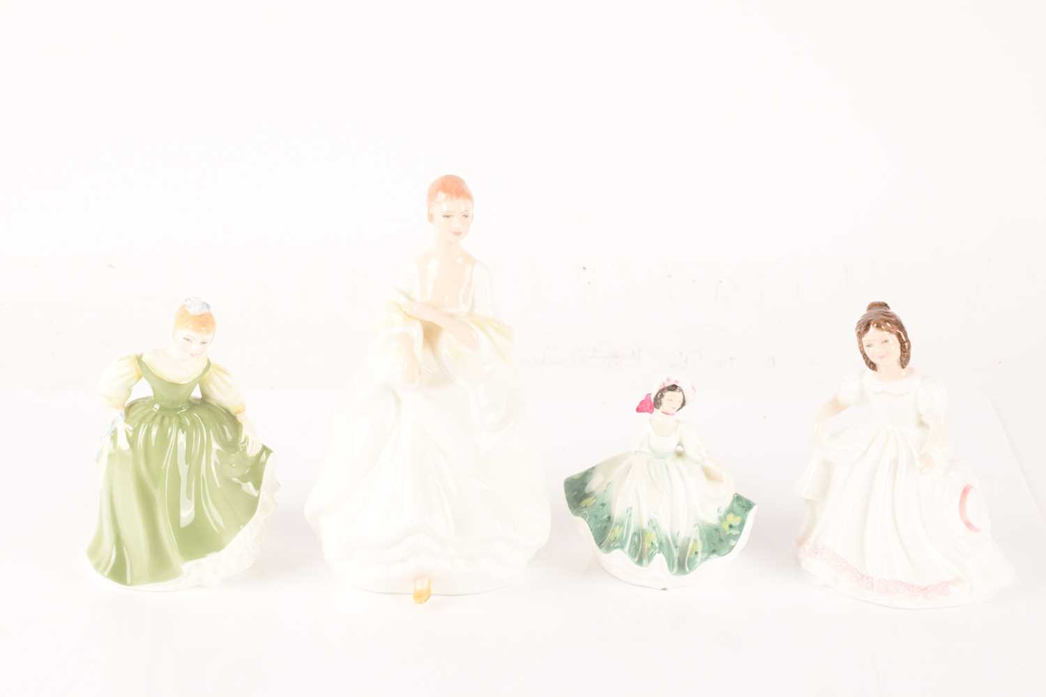 A collection of Royal Doulton 'Pretty Ladies' comprising, Wedding Day, Megan, Pamela, Jennifer, Fair - Image 9 of 30