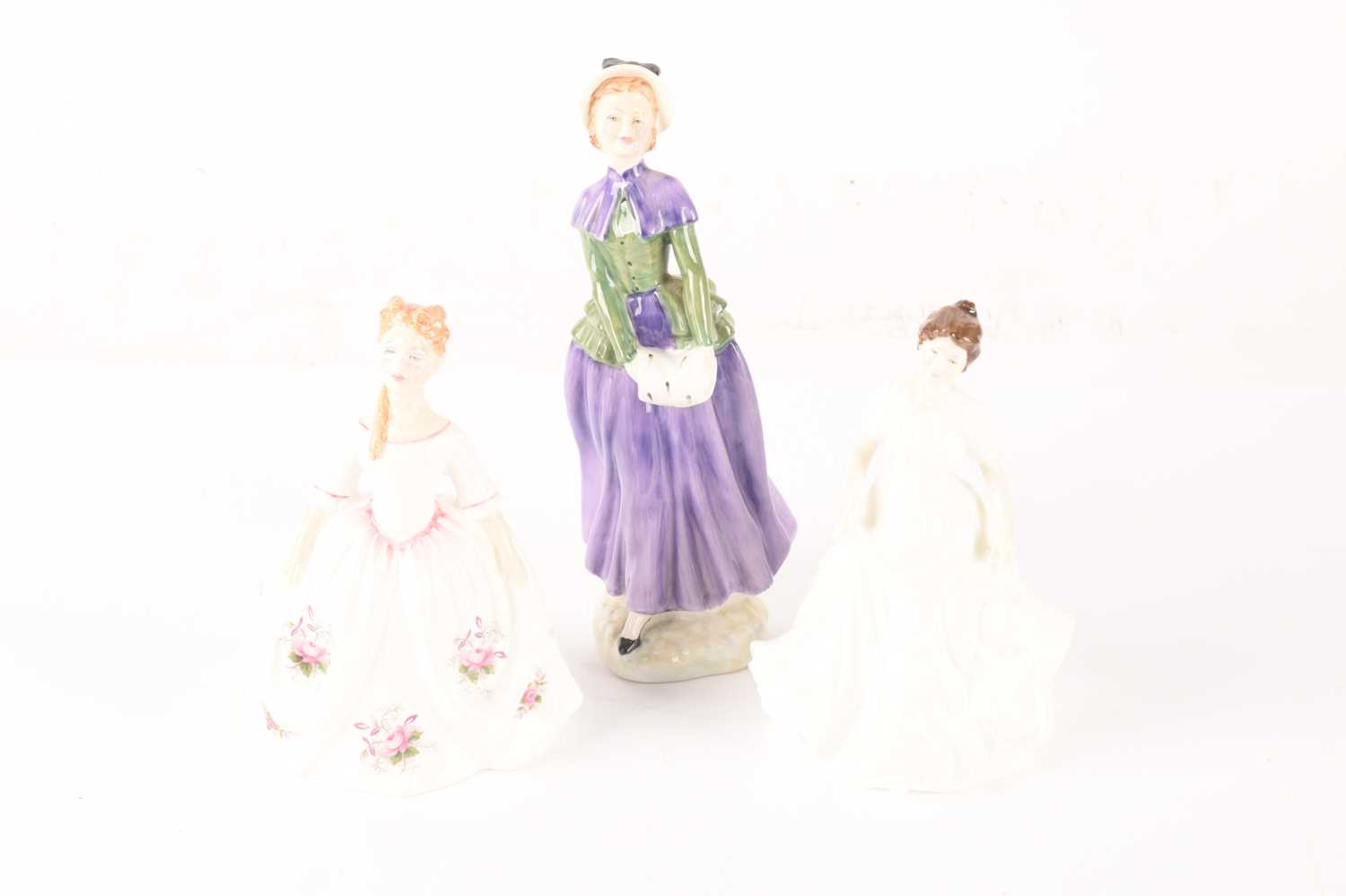 A large collection of Royal Doulton 'Pretty Ladies' comprising Lovers, Elegance, Emily, Valerie, Lav - Image 9 of 32