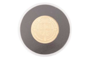 An Elizabeth II 400th anniversary Laurel gold proof coin, 2019
