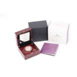 An Elizabeth II proof full sovereign, 2021, encapsulated, cased and boxed with a certificate.