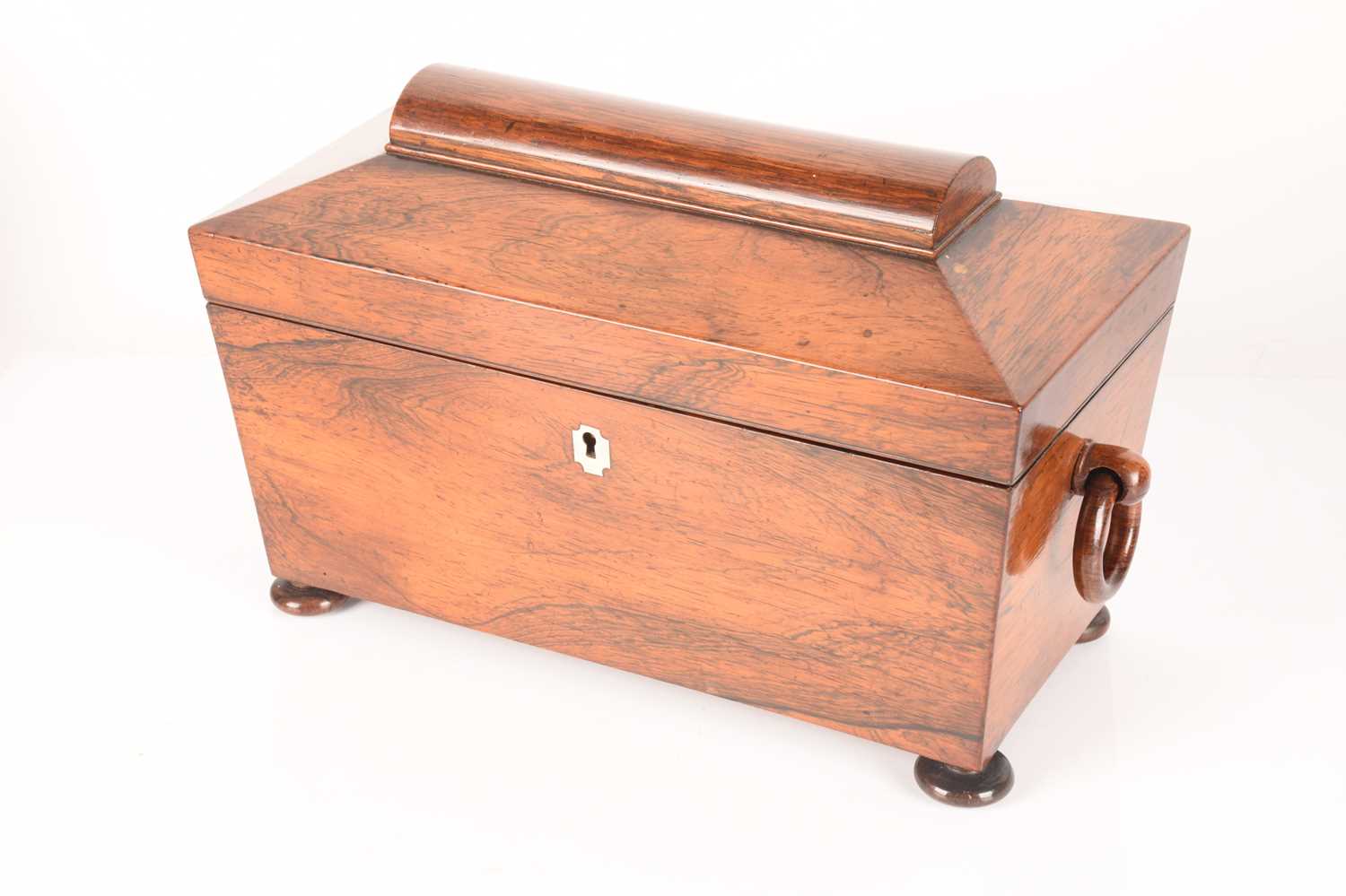 A large collection of wooden boxes comprising a knife box, two tea caddies, a writing box, a box con - Image 2 of 35