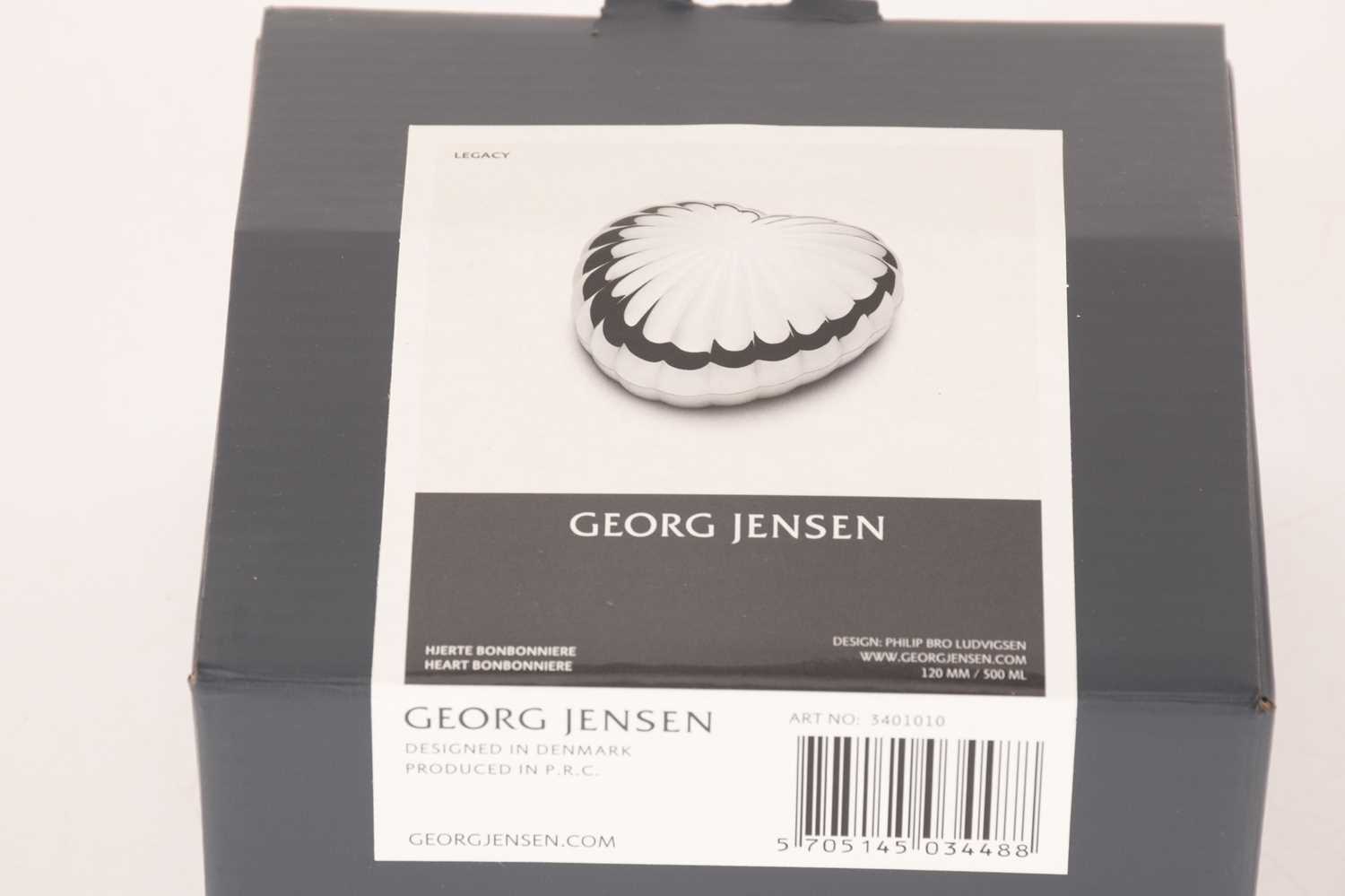 A Georg Jensen Heart Bonbonniere from the Legacy collection, in the original box. - Image 4 of 5