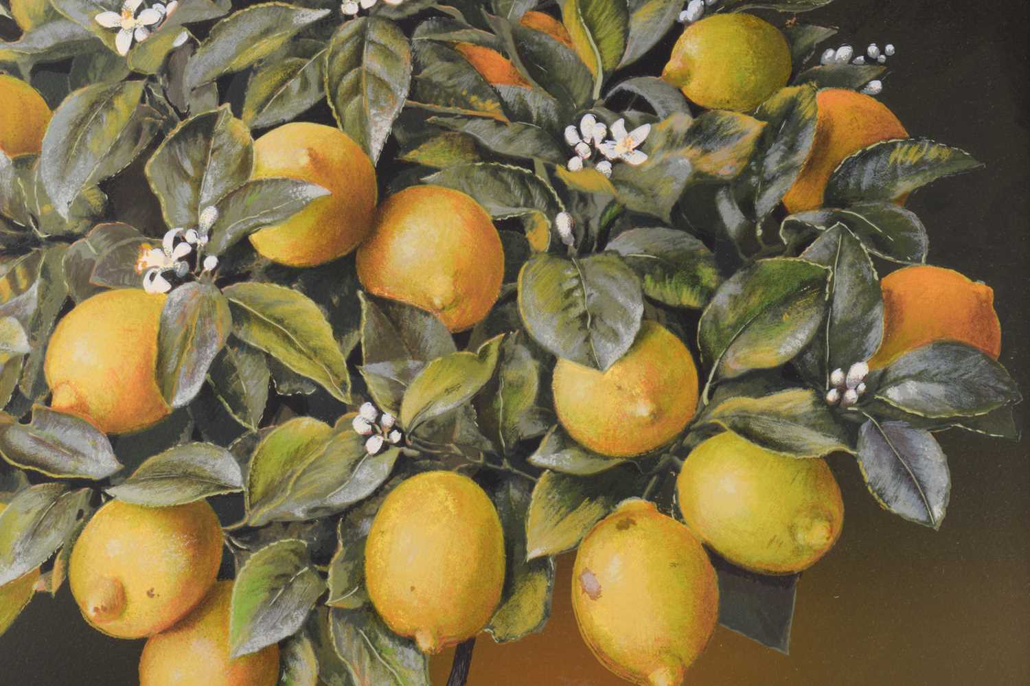 José Escofet (b.1930) Spanish, Lemon and Orange Trees, a pair of limited edition prints, signed and  - Image 4 of 20