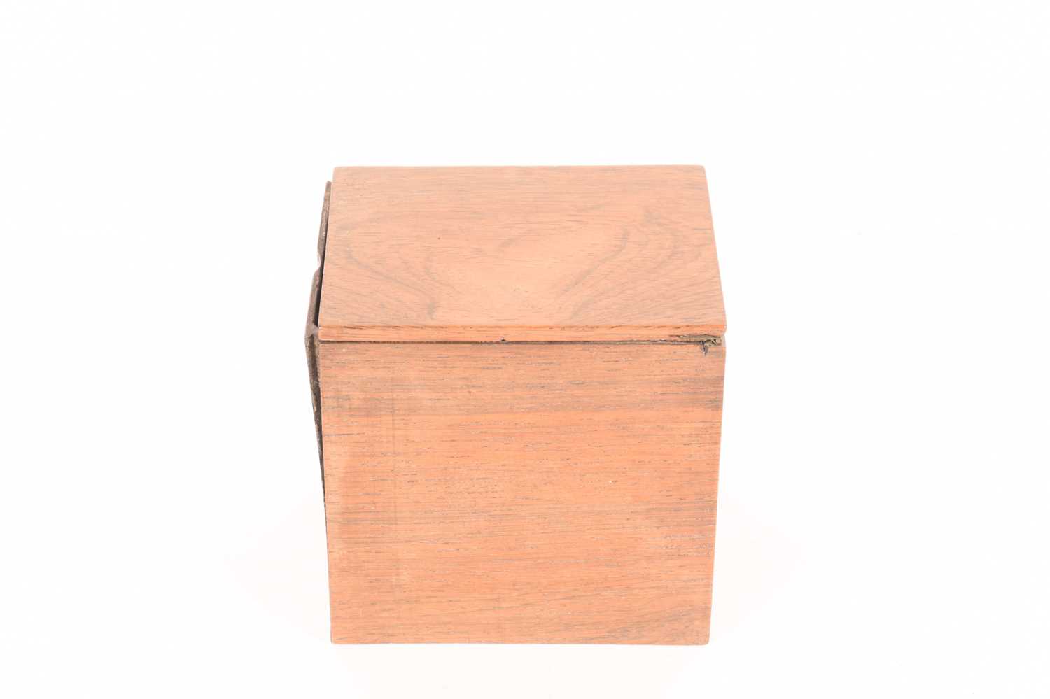 A large collection of wooden boxes comprising a knife box, two tea caddies, a writing box, a box con - Image 25 of 35