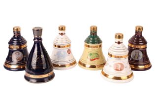 A collection of six boxed bottles of Bell's Whisky comprising a limited edition Bell's Scotch Whisky