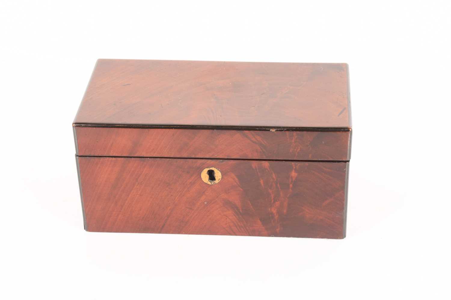 A large collection of wooden boxes comprising a knife box, two tea caddies, a writing box, a box con - Image 7 of 35