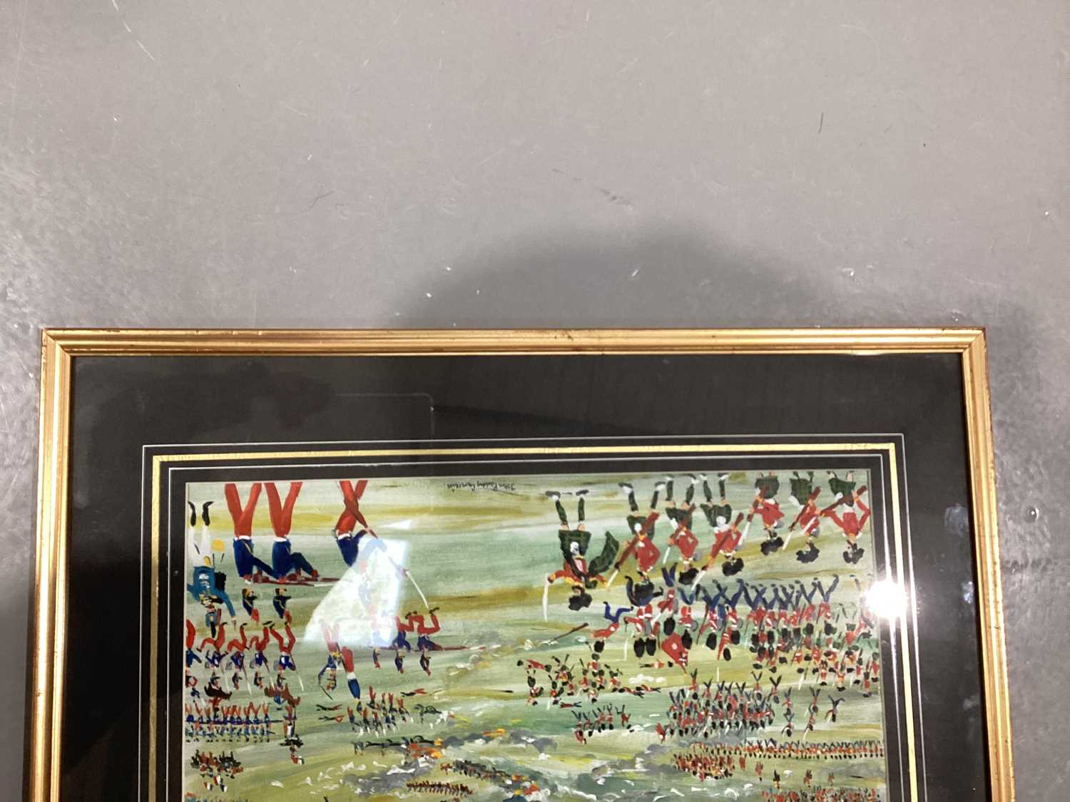 John Paddy Carstairs (1916 - 1970), Napoleonic battle scene with Scottish and French forces, signed  - Image 12 of 16