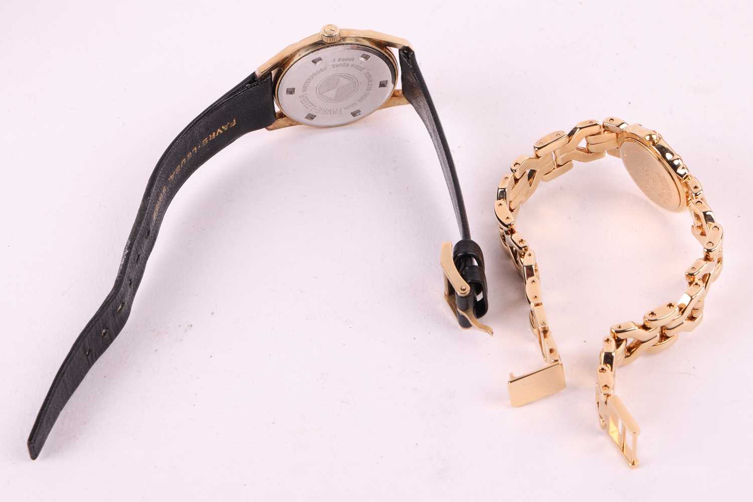 A gents Favre Leuba watch and a Raymond Weil lady's dress watch featuring A Favre Leuba Genève hand- - Image 7 of 8