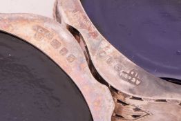 A Regency silver two-handled sugar bowl on ball feet, London 1808, a silver milk jug, London 1813, t