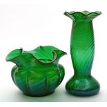 Zwei Jugendstil-Vasen.